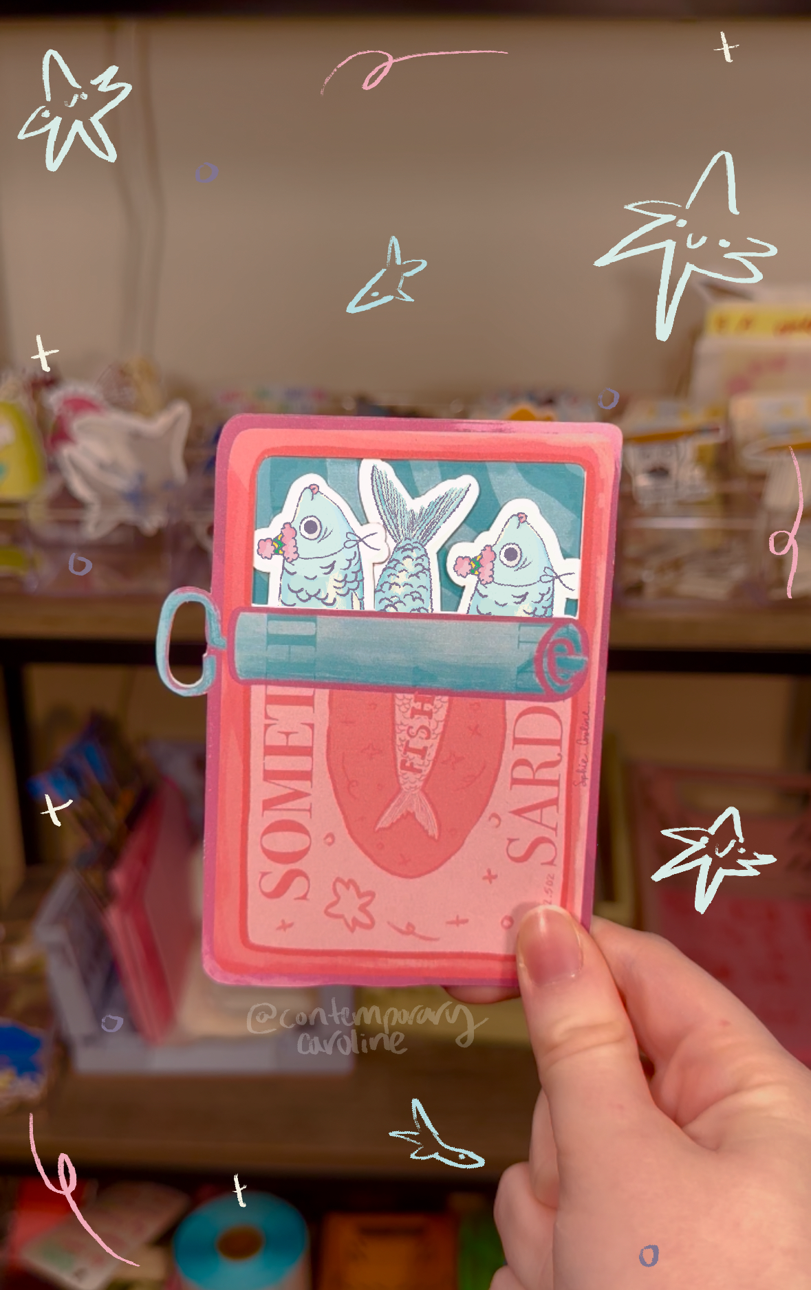 Something Fishy Fridge Magnets