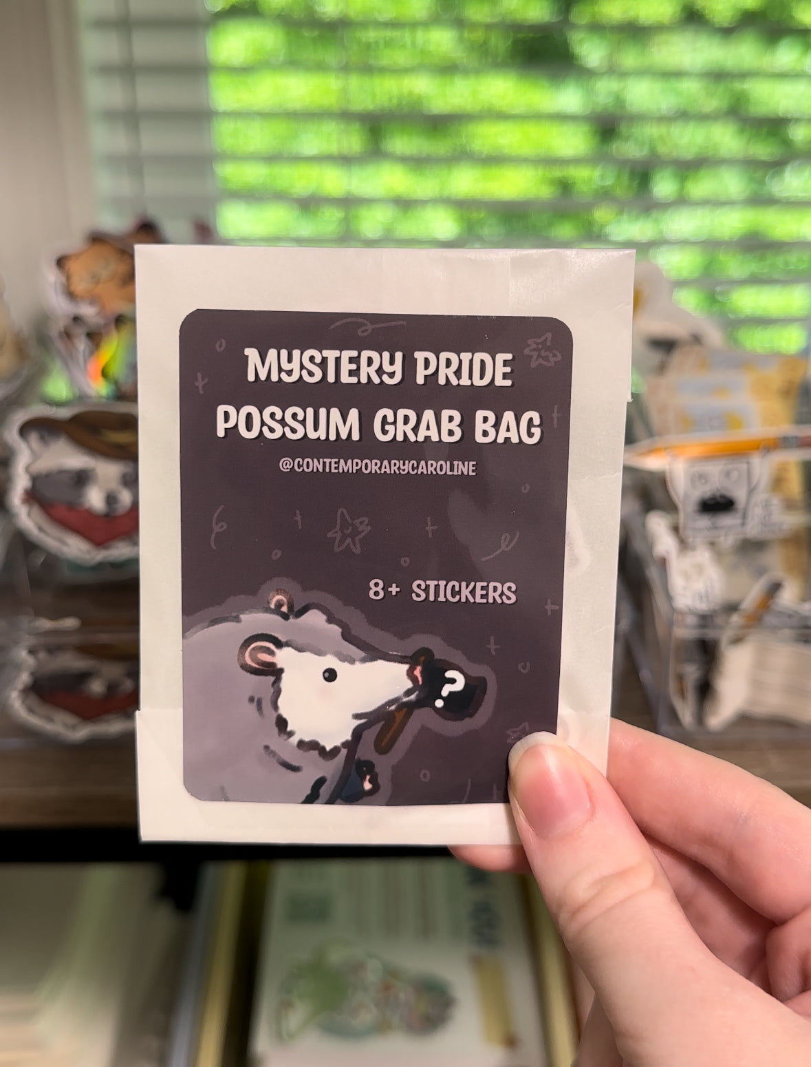 Possum Pride Grab Bag Stickers