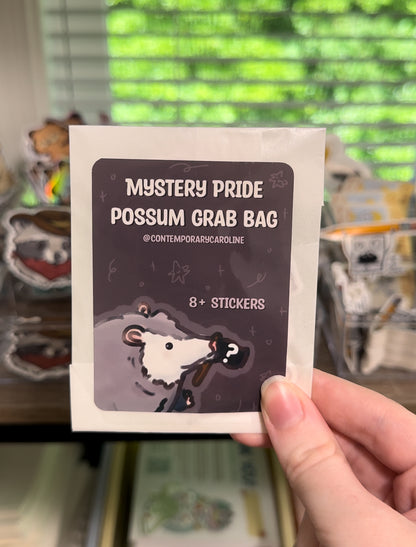 Possum Pride Grab Bag Stickers