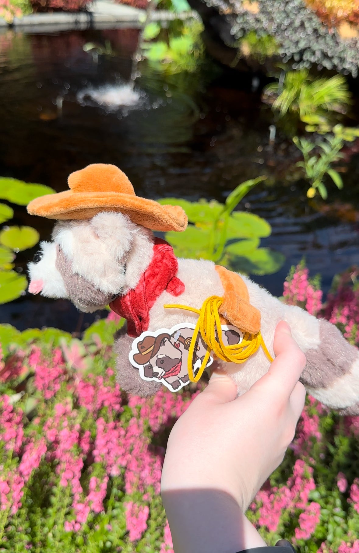 Baby Rocky the Raccoon Fully Posable Plush (LIMITED EDITION /100)