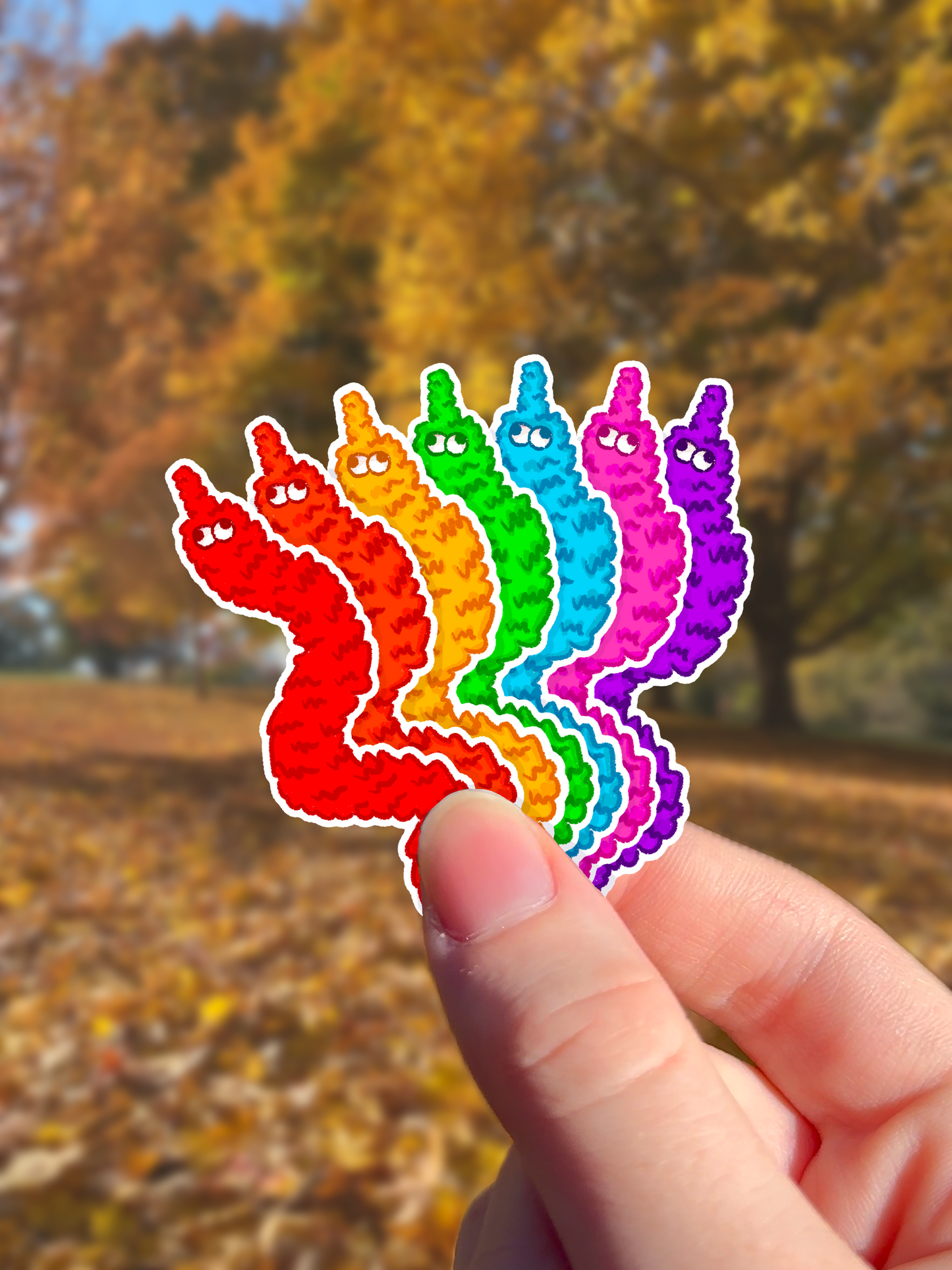 Worm on a String Sticker Pack